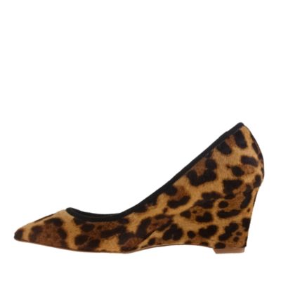 Collection Everly calf hair wedges