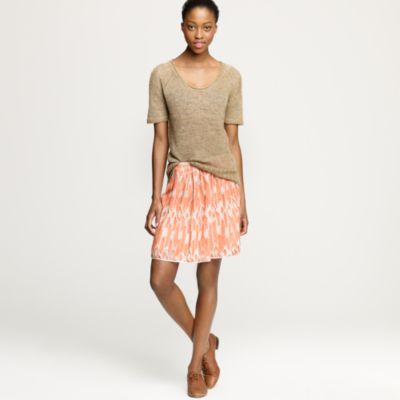 Ikat swing skirt