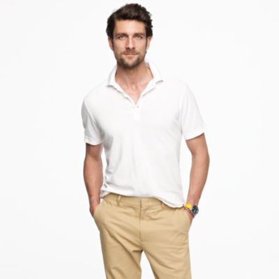 Lightweight piqu&eacute; polo