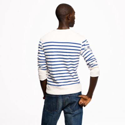 Heavyweight slub jersey pullover