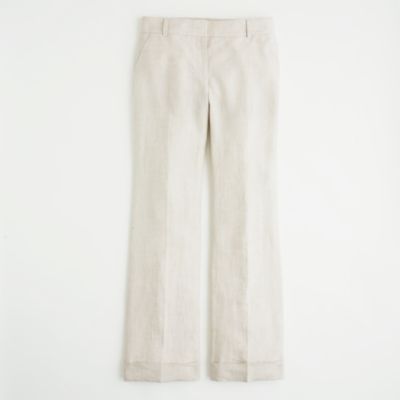 Factory suiting trouser in linen