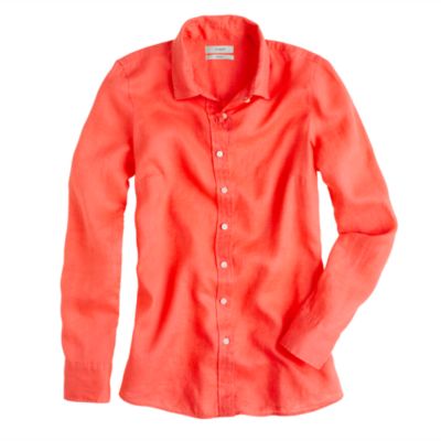 Perfect shirt in linen