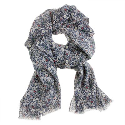 Liberty floral scarf