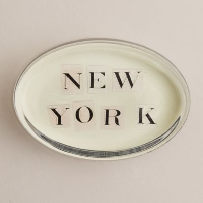 John Derian&reg; oval paperweight