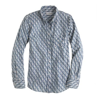 Boy shirt in sea horse