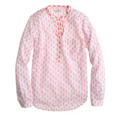 Thistle-print popover