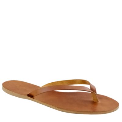 Vineyard leather flip-flops