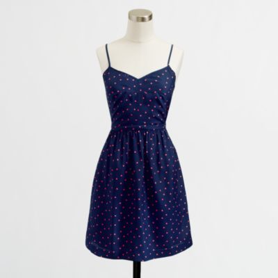 Factory printed cami dress