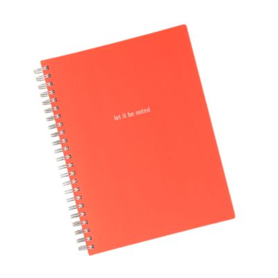 Spiral notebook