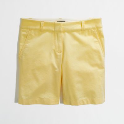 Factory 7" oxford chino short