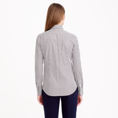 Stretch perfect shirt in classic stripe
