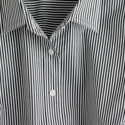 Stretch perfect shirt in classic stripe