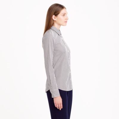 Stretch perfect shirt in classic stripe