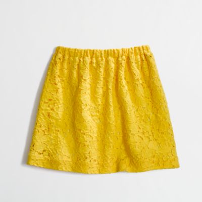 Factory girls' lace skirt