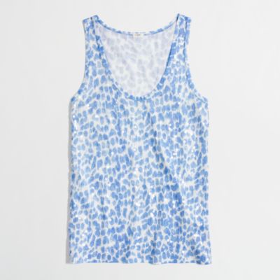 Factory sequin cheetah tank