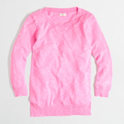 Factory textured Charley sweater in neon