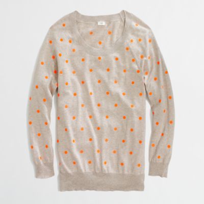 Factory polka-dot pullover