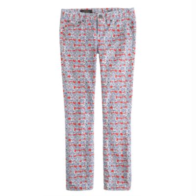 Liberty toothpick jean in Matilda tulip floral