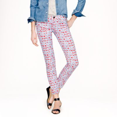Liberty toothpick jean in Matilda tulip floral