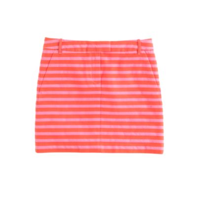 Postcard mini in textured stripe