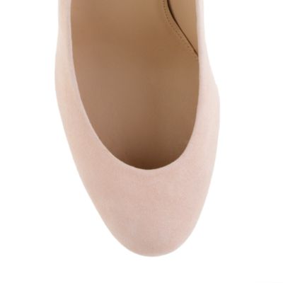 Miri midheel suede pumps