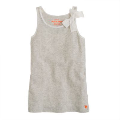 Girls' bow tank
