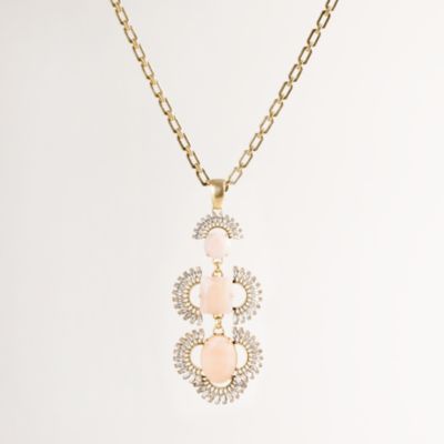 Pluma pendant necklace