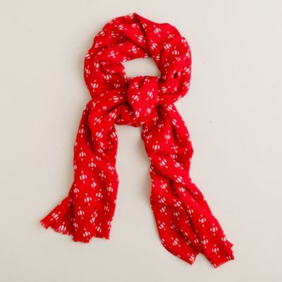 Printed scarf