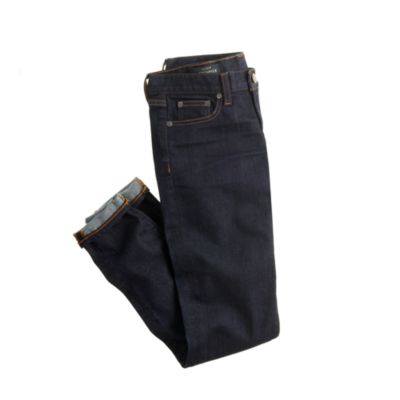 Toothpick jean in classic rinse wash