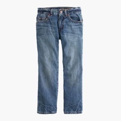 Boys' straight-fit jean in rugged wash