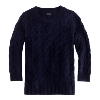 Collection cashmere cable sweater