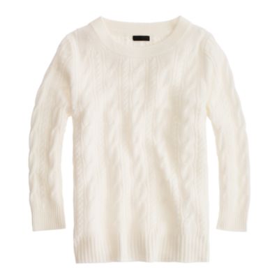Collection cashmere cable sweater