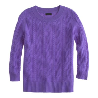 Collection cashmere cable sweater
