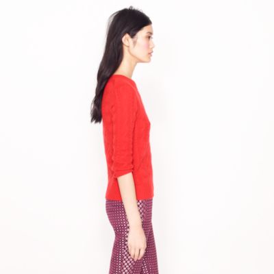 Collection cashmere cable sweater