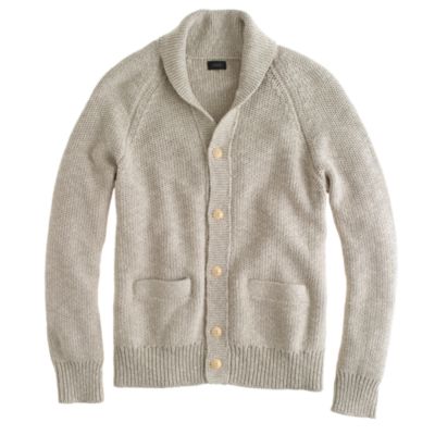 Waffle cardigan