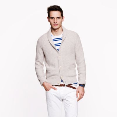 Waffle cardigan
