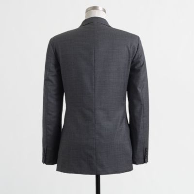 Factory Thompson two-button suit jacket with double vent in wool