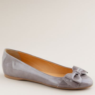 Cece patent bow ballet flats