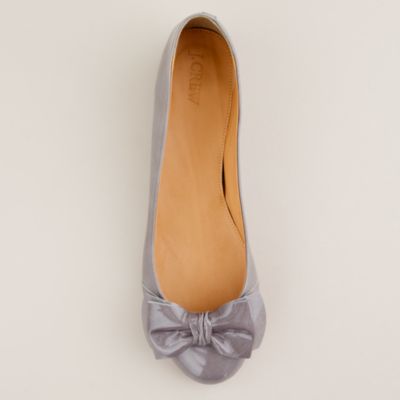 Cece patent bow ballet flats