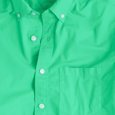 Lightweight garment-dyed shirt