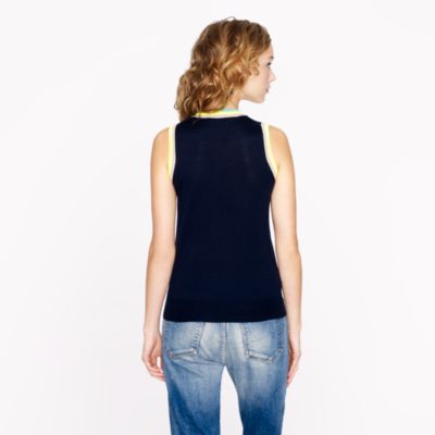 Lightweight merino shell with neon trim
