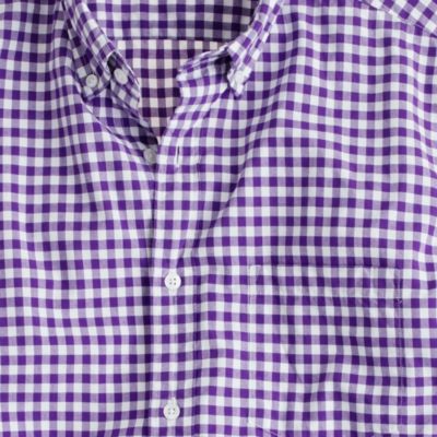 Secret Wash shirt in medium gingham