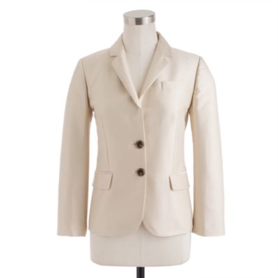Collection lustre twill jacket