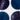 deep navy girls' double-dot sequin tee