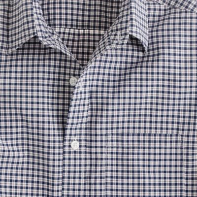 Secret Wash shirt in mini tattersall