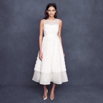 Rosebloom tea-length dress