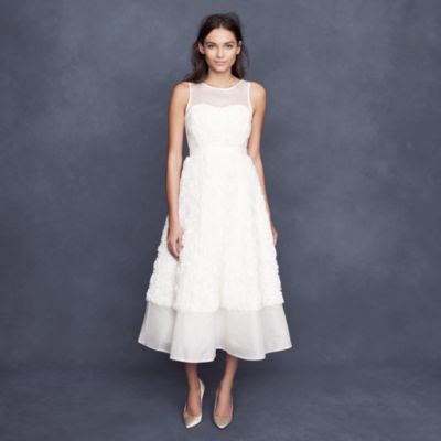 Rosebloom tea-length dress