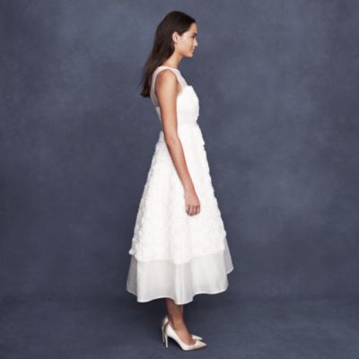 Rosebloom tea-length dress