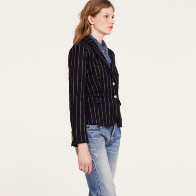 Schoolboy blazer in academy stripe