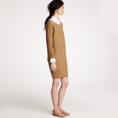 Dolman-sleeve sweater-dress